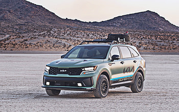 Kia Sorento PHEV Rebelle Rally, desert, 2021 cars, Sorento MQ4, offroad, 2021 Kia Sorento, korean cars, Kia HD wallpaper