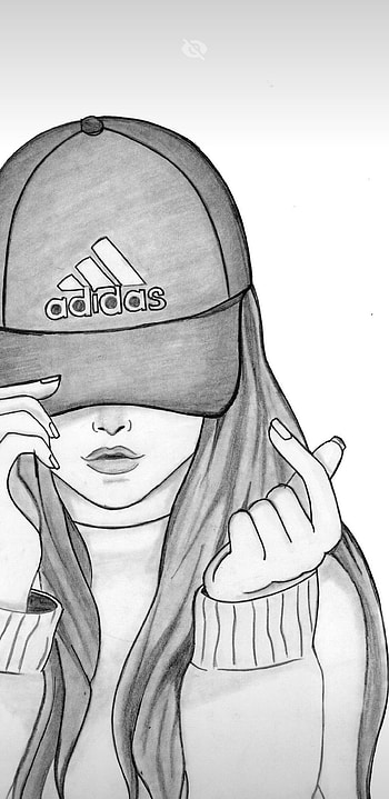 Draw egirl, head, jaw HD phone wallpaper