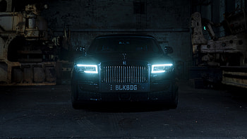 Rolls Royce Black Badge Ghost Car 2 Cars HD wallpaper