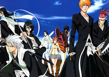 Byakuya Kuchiki , Ultra , Striking background, Powerful aura HD wallpaper