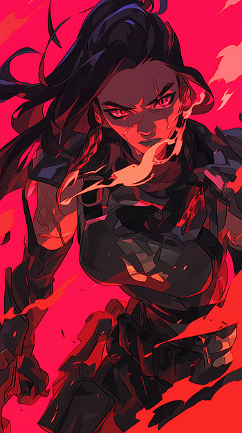 Reyna from Valorant: Fierce , video game, Valorant HD phone wallpaper