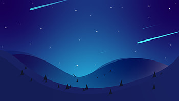 Minimal Blue Morning , minimalism, minimalist, landscape, artist, artwork, digital-art, deviantart HD wallpaper