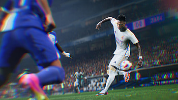 EA SPORTS FC 24 Vinícius Júnior Action, Vinícius Júnior, video game, EA SPORTS FC 24 HD wallpaper