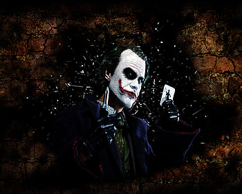 Joker, Movie, The Dark Knight HD wallpaper