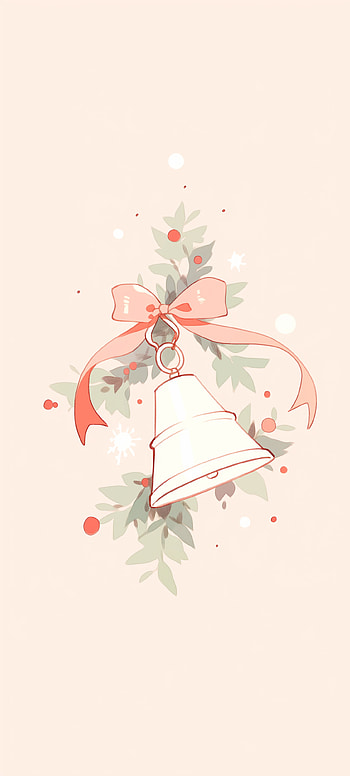 Christmas Bell and Ornaments Mobile, bell, christmas ornaments, holiday, Christmas HD phone wallpaper