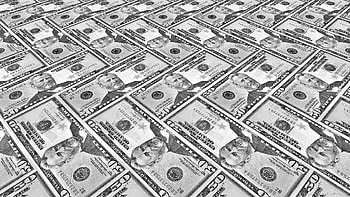 50 dollar bill pattern HD wallpaper