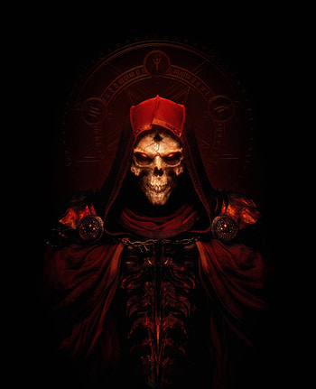 Game, Diablo II, Computer game, skull character HD phone wallpaper