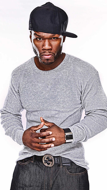 50 Cent, Captivating artwork, Striking visuals, Iconic persona HD phone wallpaper