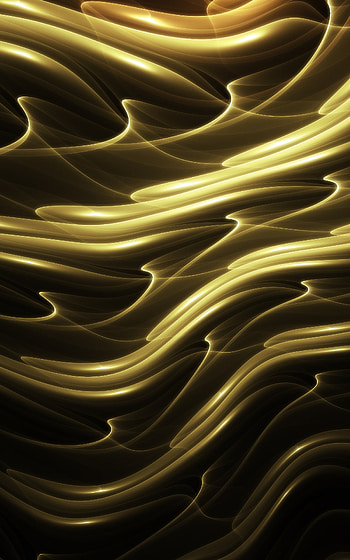 Abstract, Waves, Fractal, Glow HD phone wallpaper