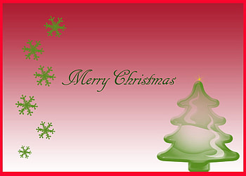 christmas tree, winter, holidays, merry christmas, tree, star, snowflake, green, red, special occasion HD wallpaper