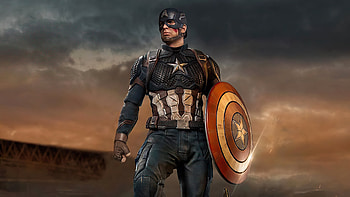 Captain America Shield Saver, captain-america, superheroes, artwork, artist, artstation HD wallpaper