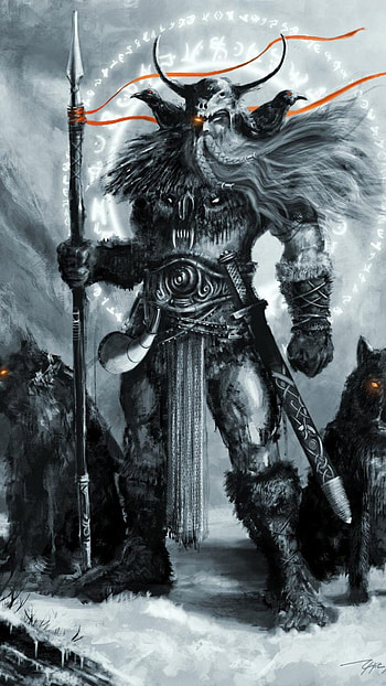 Odin, thor, viking HD phone wallpaper