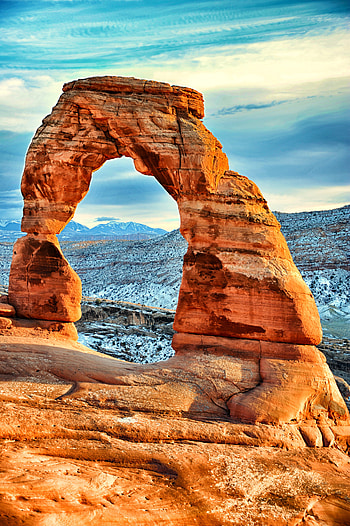 Nature, Mountains, Rocks, Arch HD phone wallpaper