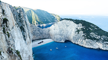 Navagio Cove, Zakynthos — Greece Coastal Nature, Greece, cove, navagio beach, Zakynthos, nature, coastline HD wallpaper