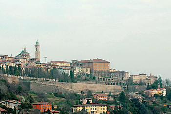 Bergamo, Historical jewel, Norditalien backpacker trail, Italy HD wallpaper