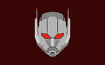 Ant-Man, mask, superhero, minimal HD wallpaper