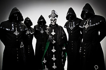 Ghost Band, , Heavy Metal, Background HD wallpaper