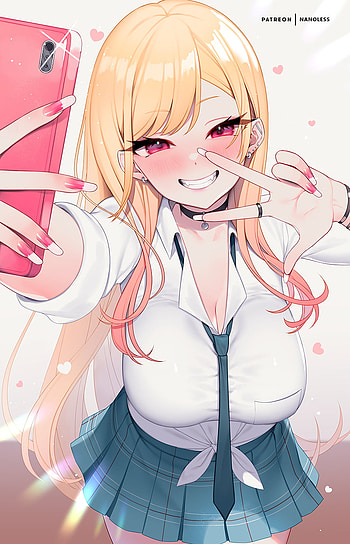 Anime, chica HD phone wallpaper