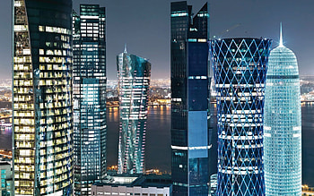 Doha city , World travel, Vibrant metropolis, Modern architecture HD wallpaper