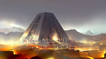 Building, Fantasy HD wallpaper