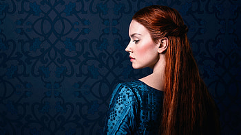 Ophelia 2018, ophelia, movie, poster, girl, redhead, actress, blue, afis, daisy ridley, hamlet HD wallpaper