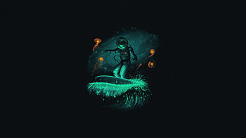 Astronaut Dark Minimalism Art, astronaut, minimalism, minimalist, artist, artwork, digital-art HD wallpaper