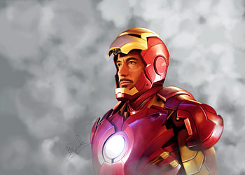 Iron Man, iron-man, artwork, artist, deviantart, superheroes HD wallpaper