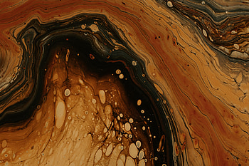 Abstract, Divorces, Paint, Liquid, Brown HD wallpaper