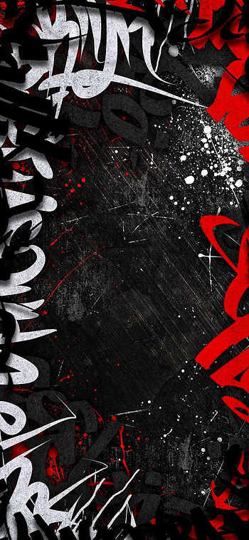 Mobile, red, art HD phone wallpaper