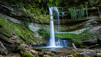 Landscape, Nature, Water, Rocks, Waterfall HD wallpaper