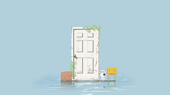 Suzume no Tojimari Anime Ultra – Serene Doorway Scene, Anime, Suzume no Tojimari HD wallpaper