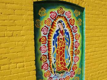 Catholic, Religious, Artistic, Graffiti HD wallpaper