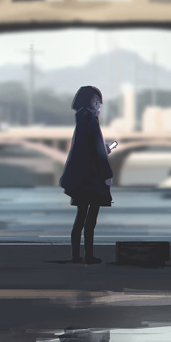 LA Lost Rivers, Anime, Original HD phone wallpaper