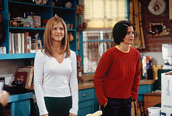 Rachel Green from Friends, Jennifer Aniston's wardrobe malfunction, Popularity of Friends HD wallpaper