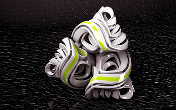 3D, Abstract, Shapes HD wallpaper