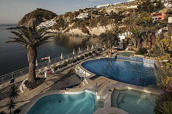 Ischia island, Apollon Club, Beautiful views, Travels HD wallpaper