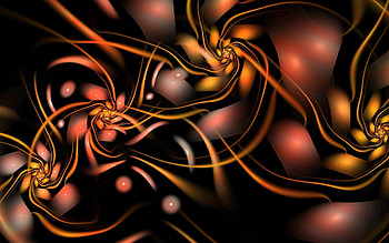 Abstract, Flowers, Patterns, Shine, Light, Lines HD wallpaper