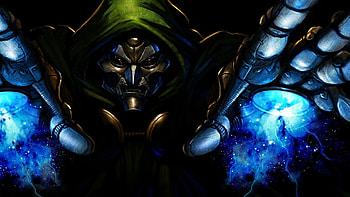 Dr. Doom, Marvel comics, , Background HD wallpaper