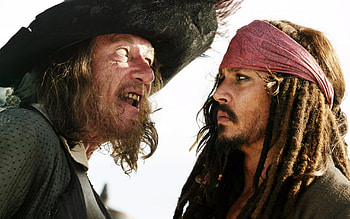 Geoffrey Rush, At World's End HD wallpaper