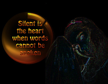 Captured by silence, feelings, worlds, girl, bubbles, silence HD wallpaper
