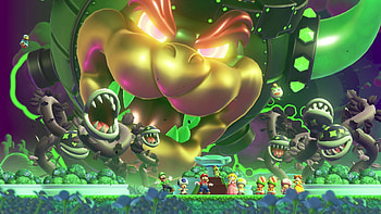 Super Mario Epic Showdown, video game, Super Mario Bros. Wonder HD wallpaper