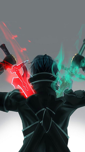 Sword Art Online, SAO, Anime, Kirito HD phone wallpaper