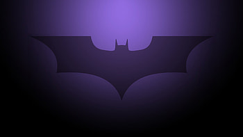 Purple Batman Logo to your cell - batman . HD wallpaper