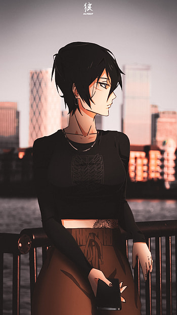 Mikasa Ackerman, anime-aesthetic, anime-, shingeki-no-kyojin, anime-x-reality, mikasa-ackerman, attack-on-titan, anime HD phone wallpaper