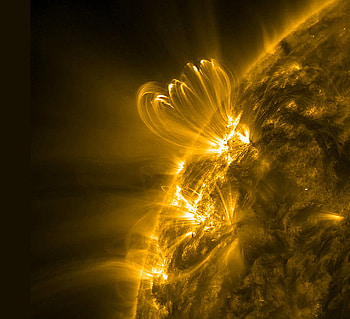 FLARE, burst, light, heat, bright, space, sun HD wallpaper