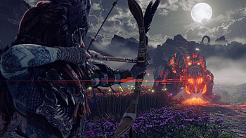 Horizon Forbidden West: Aloy's Stand, video game, Horizon Forbidden West, Aloy (Horizon Series) HD wallpaper