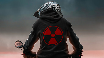 Radio Active Biker , biker, graphy HD wallpaper