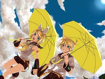 vocaloid, 2, anime, love HD wallpaper