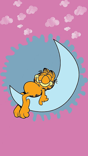 Garfield, Garfield ideas, Cartoon cat charm HD phone wallpaper