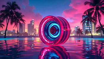 Vibrant Yoyo: Ultra, Yoyo, neon, cityscape HD wallpaper